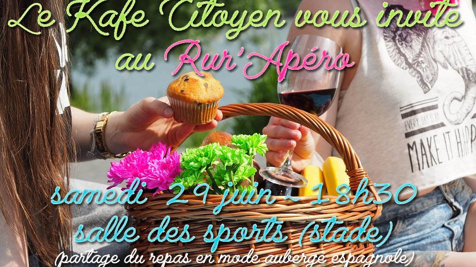 Evénement : le Rur&rsquo;Apéro du Kafe Citoyen
