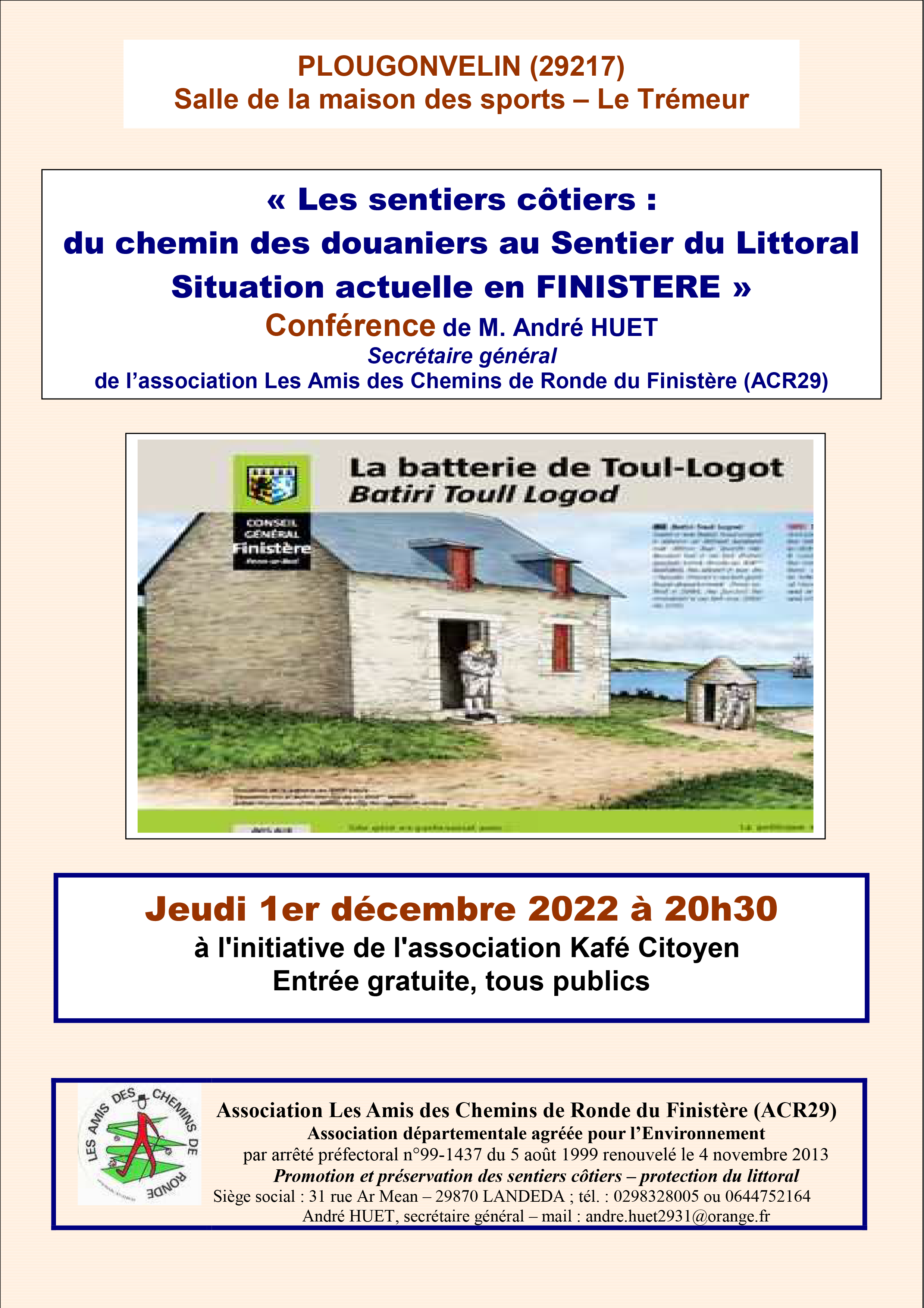Conférence d&rsquo;automne du Kafé : Cultivons l&rsquo;optimisme en suivant nos chemins côtiers